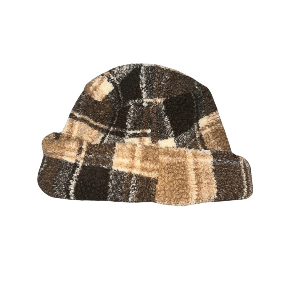 FREE PEOPLE PLAID HAT